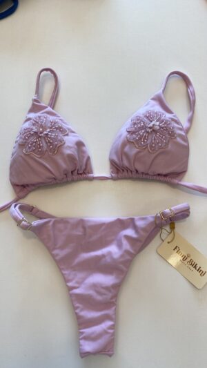 BIQUINI CORTININHA FLOR - M - LILAS