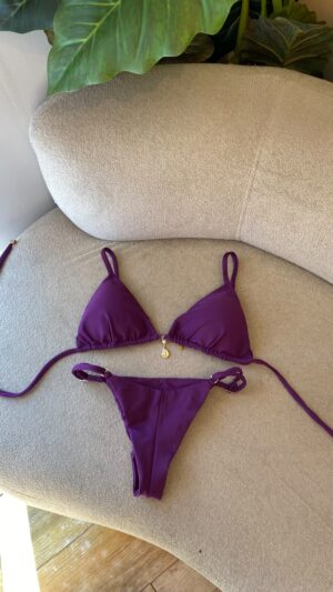 BIQUINI CORTININHA - M - ROXO